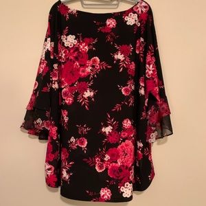 Roz & Ali 3x Floral Shirt